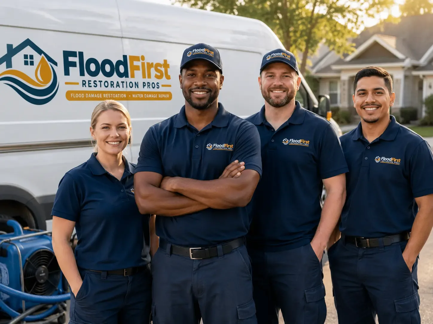 Flood Damage Restoration company in Adkins, TX